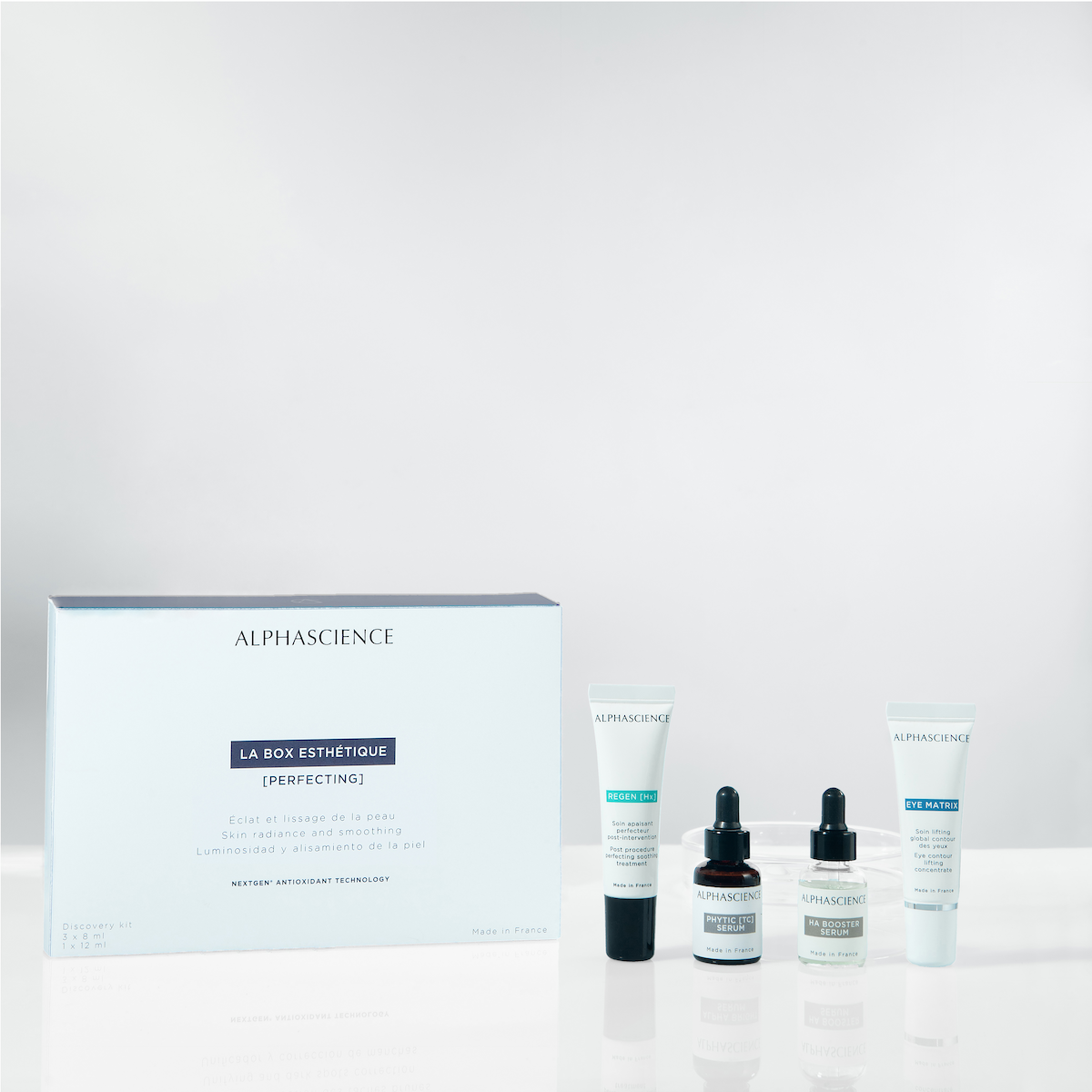 LA BOX ESTHETIQUE® PERFECTING - Phytic TC, HA Booster, Eye Matrix, Regen Hx